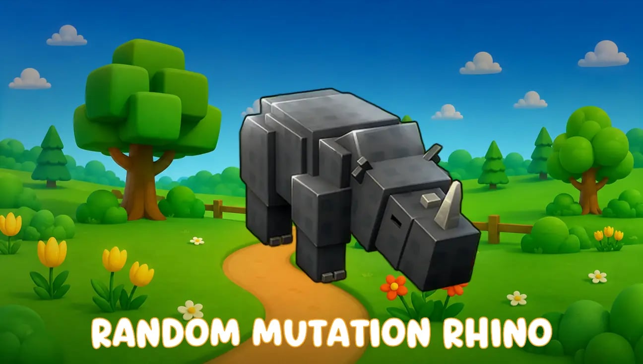 Random Mutation Rhino artwork