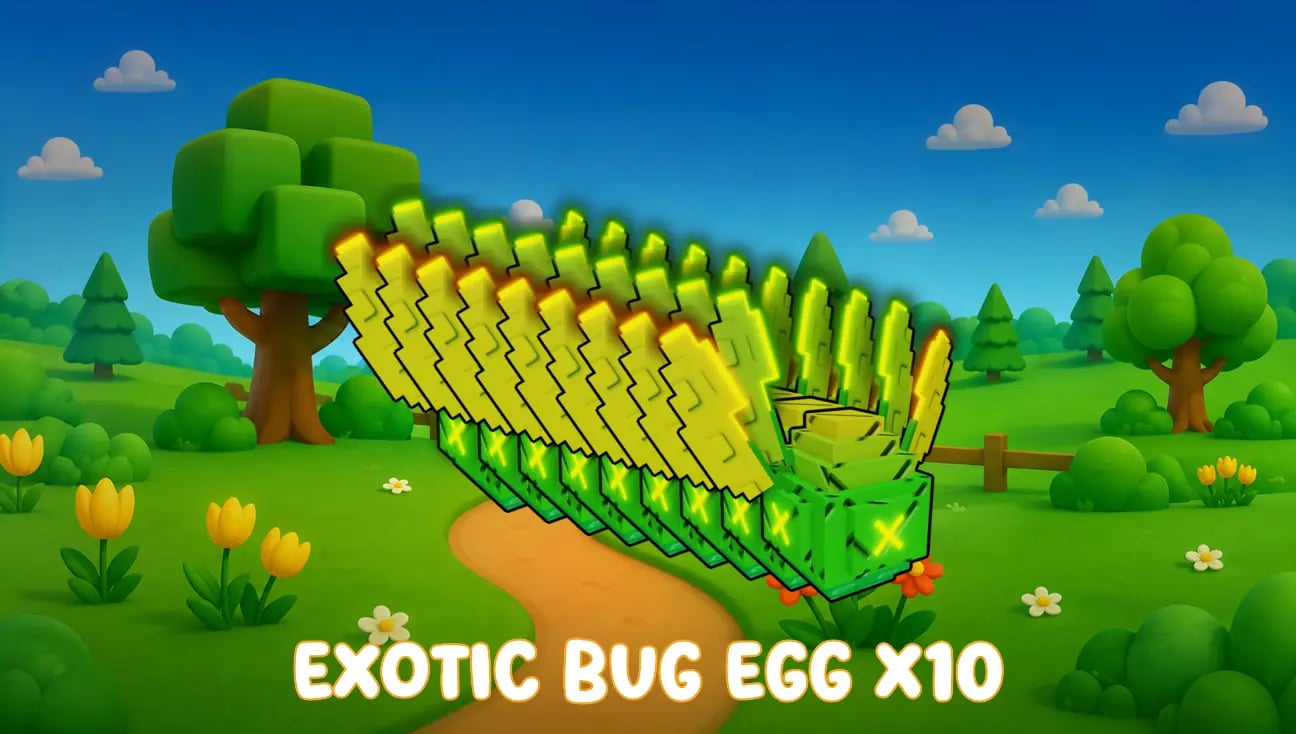 Exotic Bug Egg x10 artwork