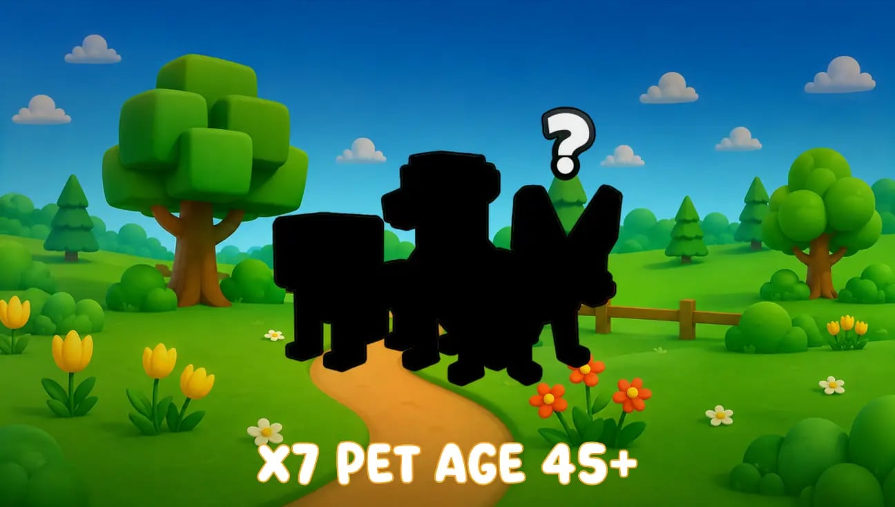 x7 Pet Age 45+ artwork
