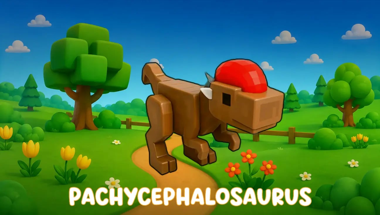 Pachycephalosaurus artwork