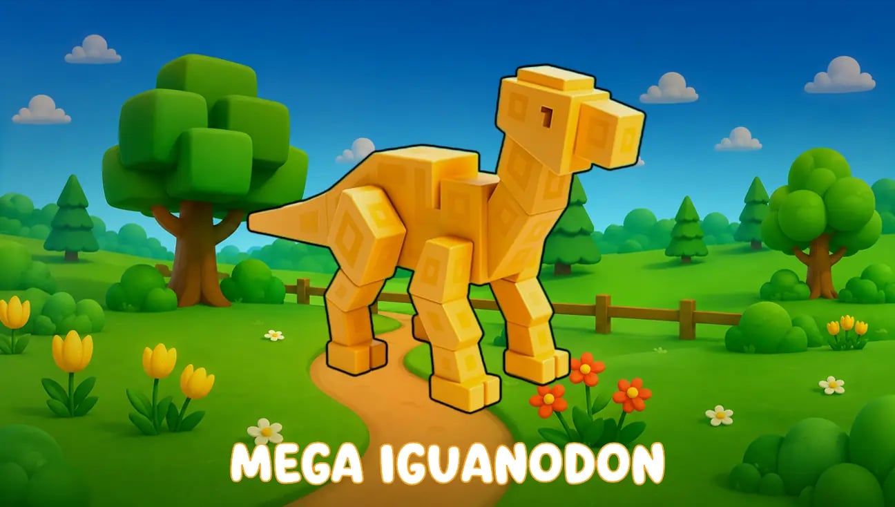 Mega Iguanodon artwork