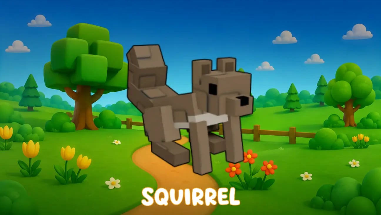 Squirrel artwork