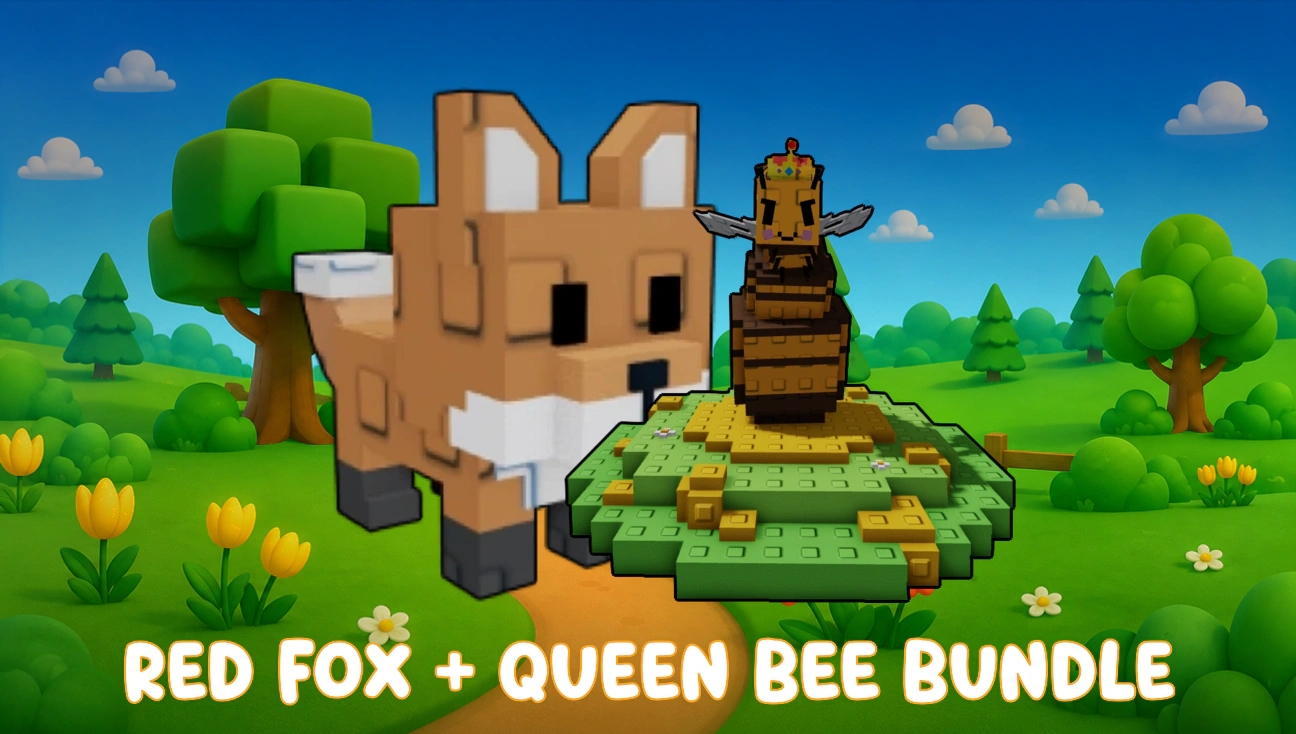Red Fox + Queen Bee Bundle artwork