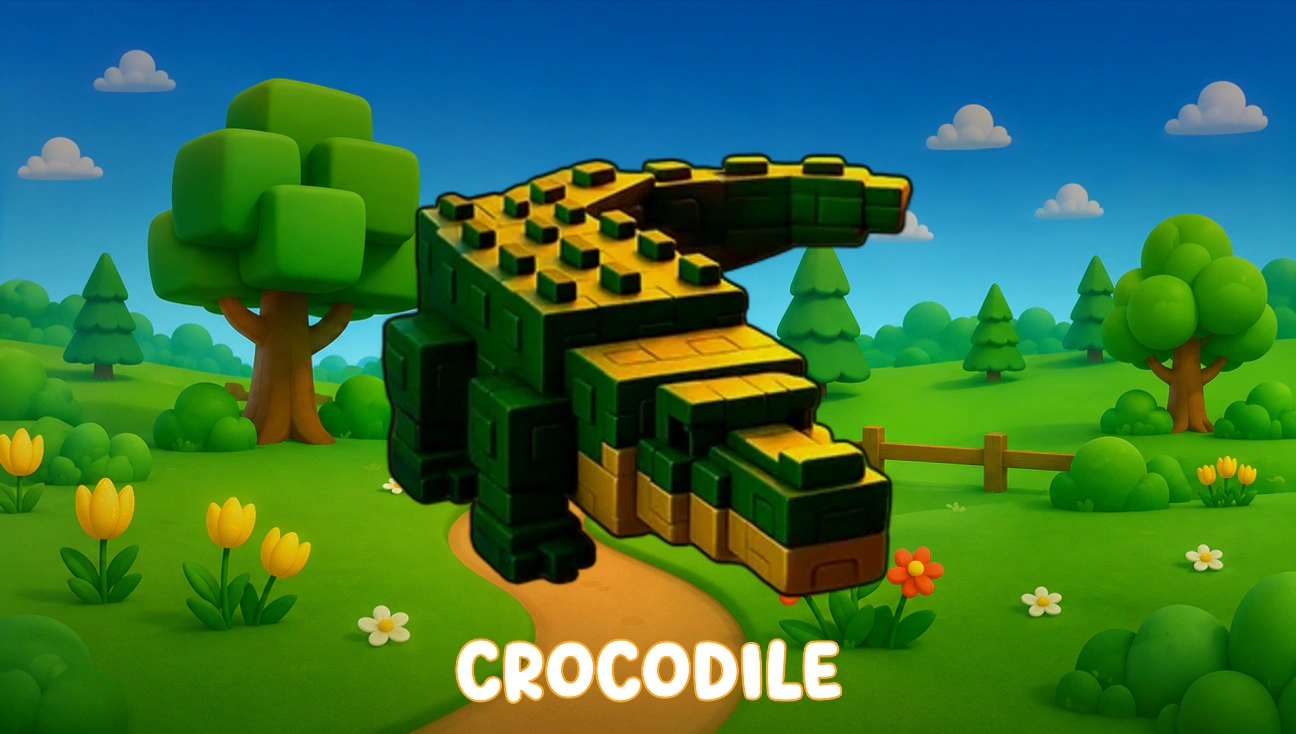 Crocodile artwork