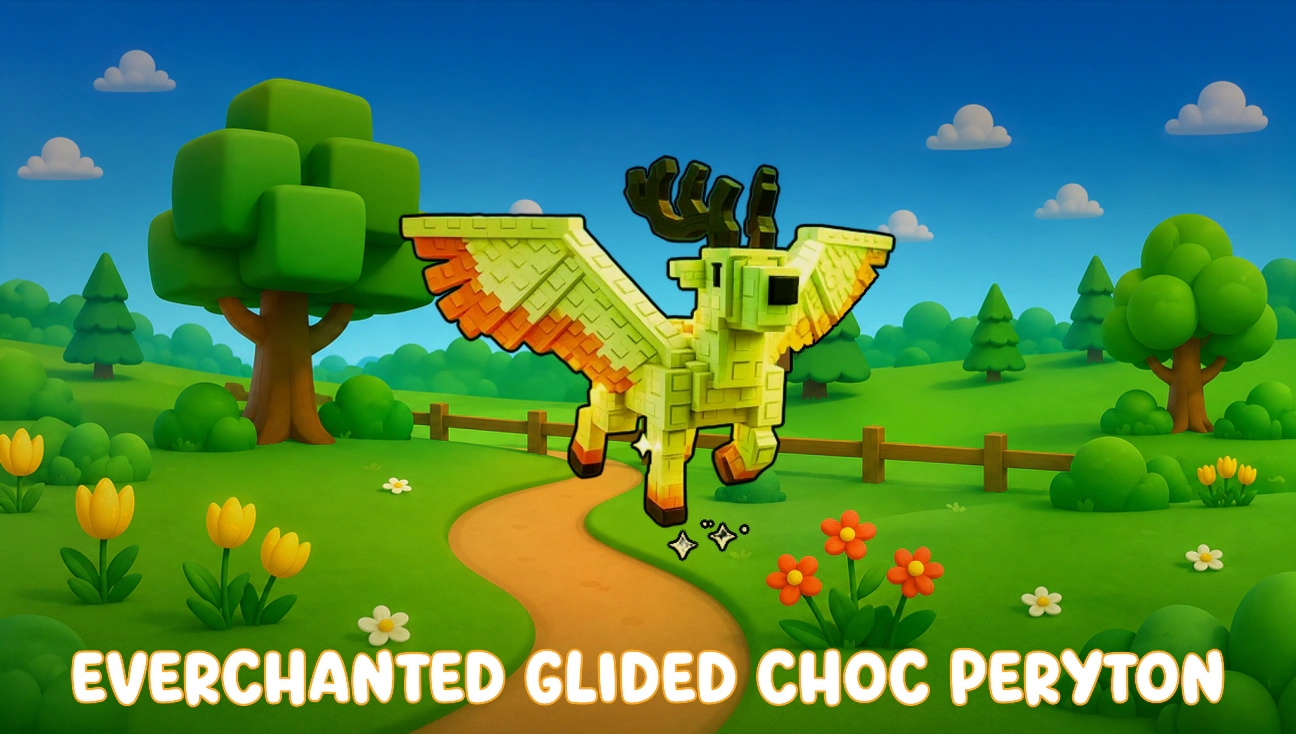 Everchanted Glided Choc Peryton artwork