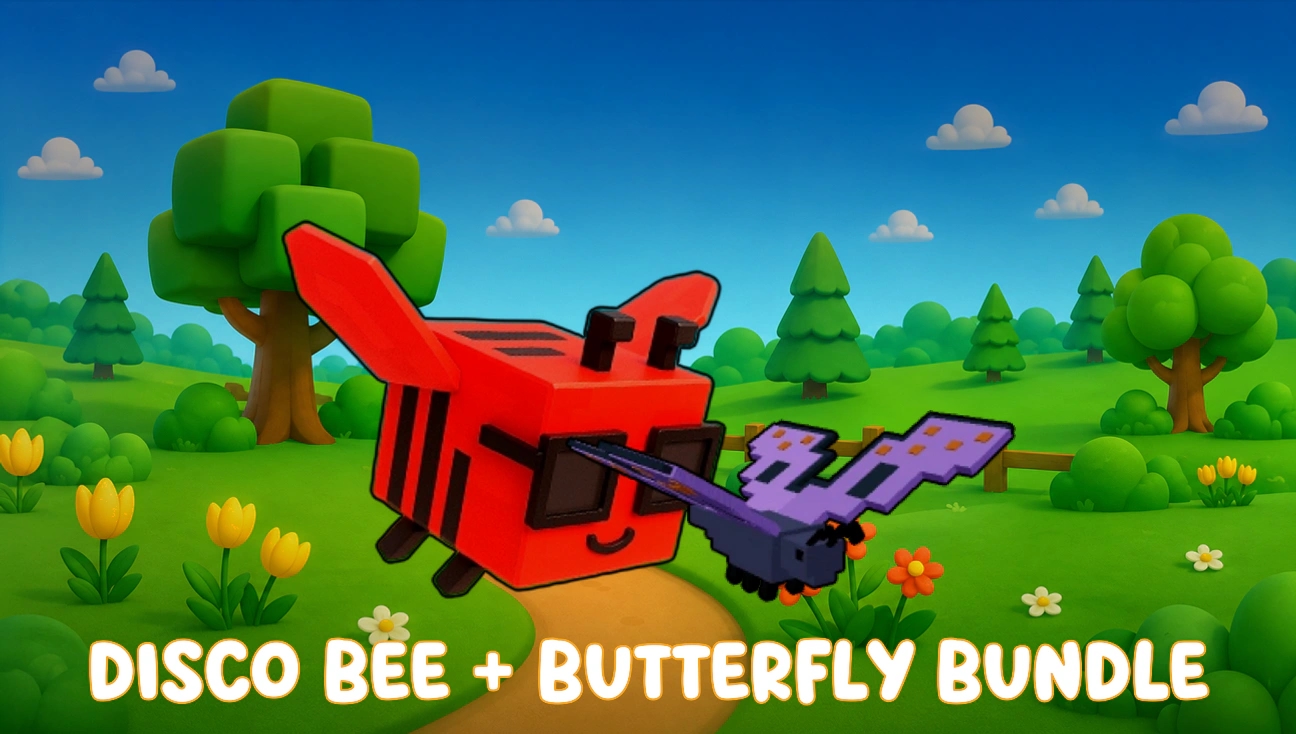 Disco Bee + Butterfly Bundle artwork