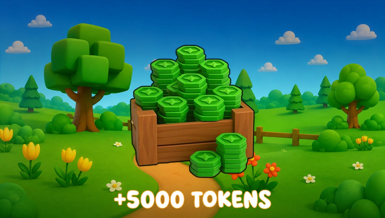 +5000 Tokens artwork