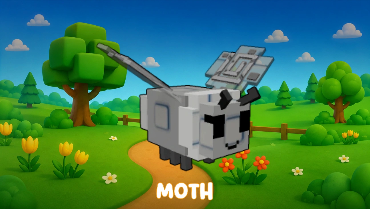 Moth artwork