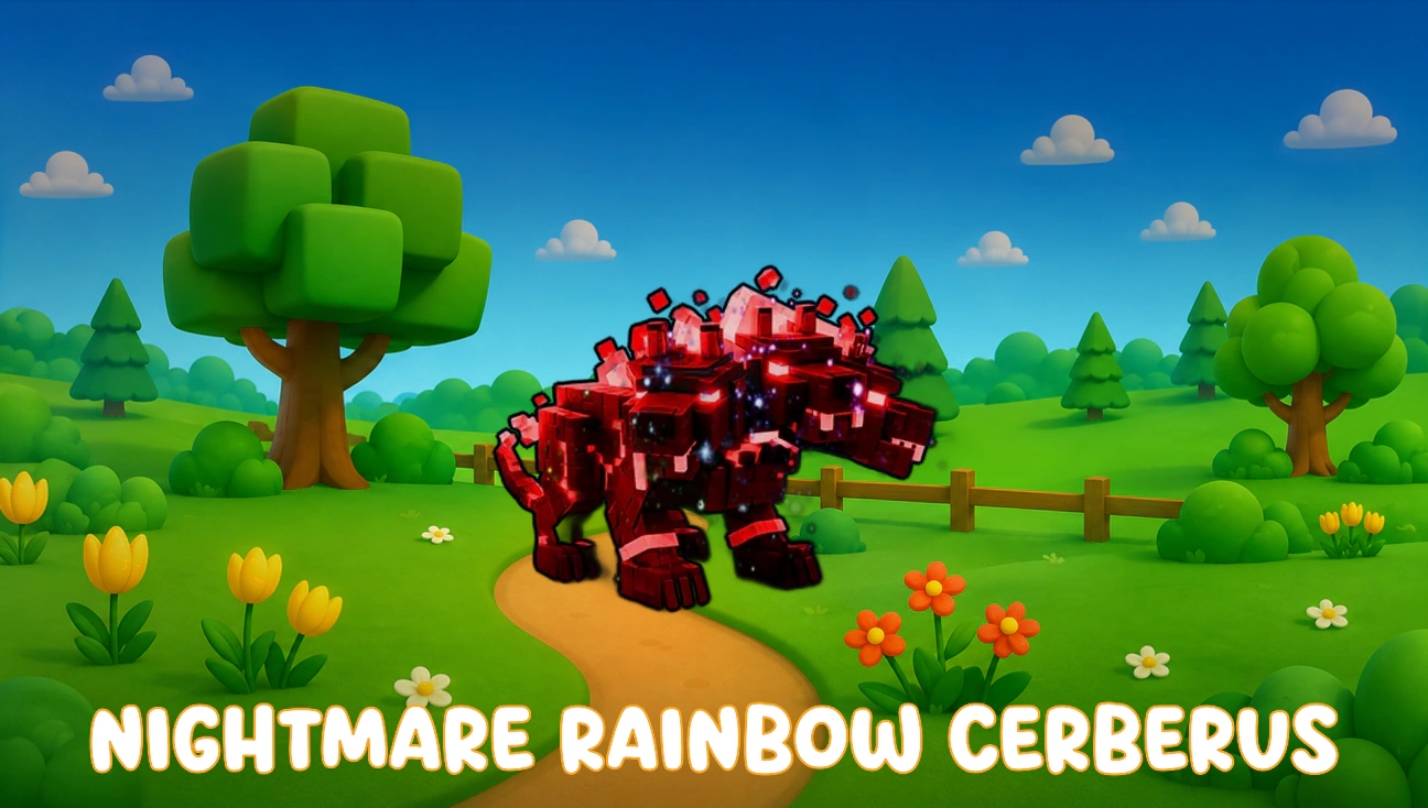 Nightmare Rainbow Cerberus artwork