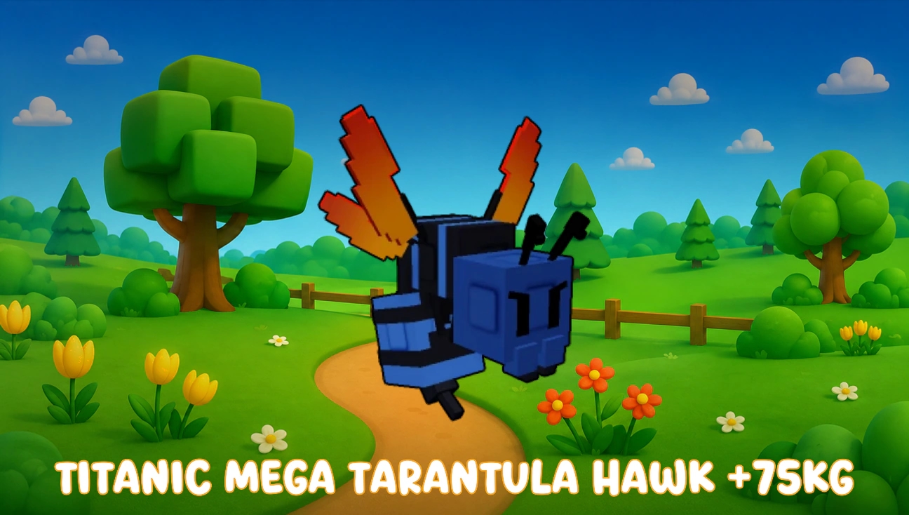 Titanic Mega Tarantula Hawk +75Kg artwork