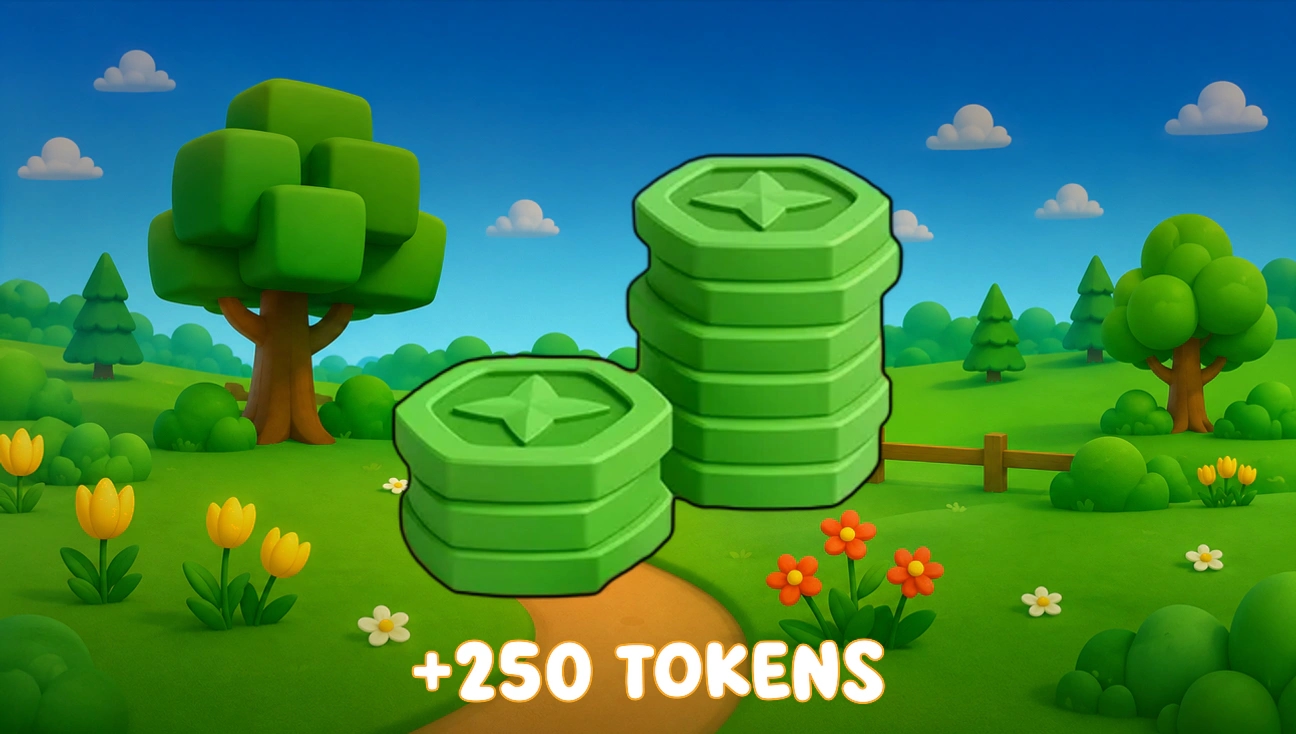 +250 Tokens artwork