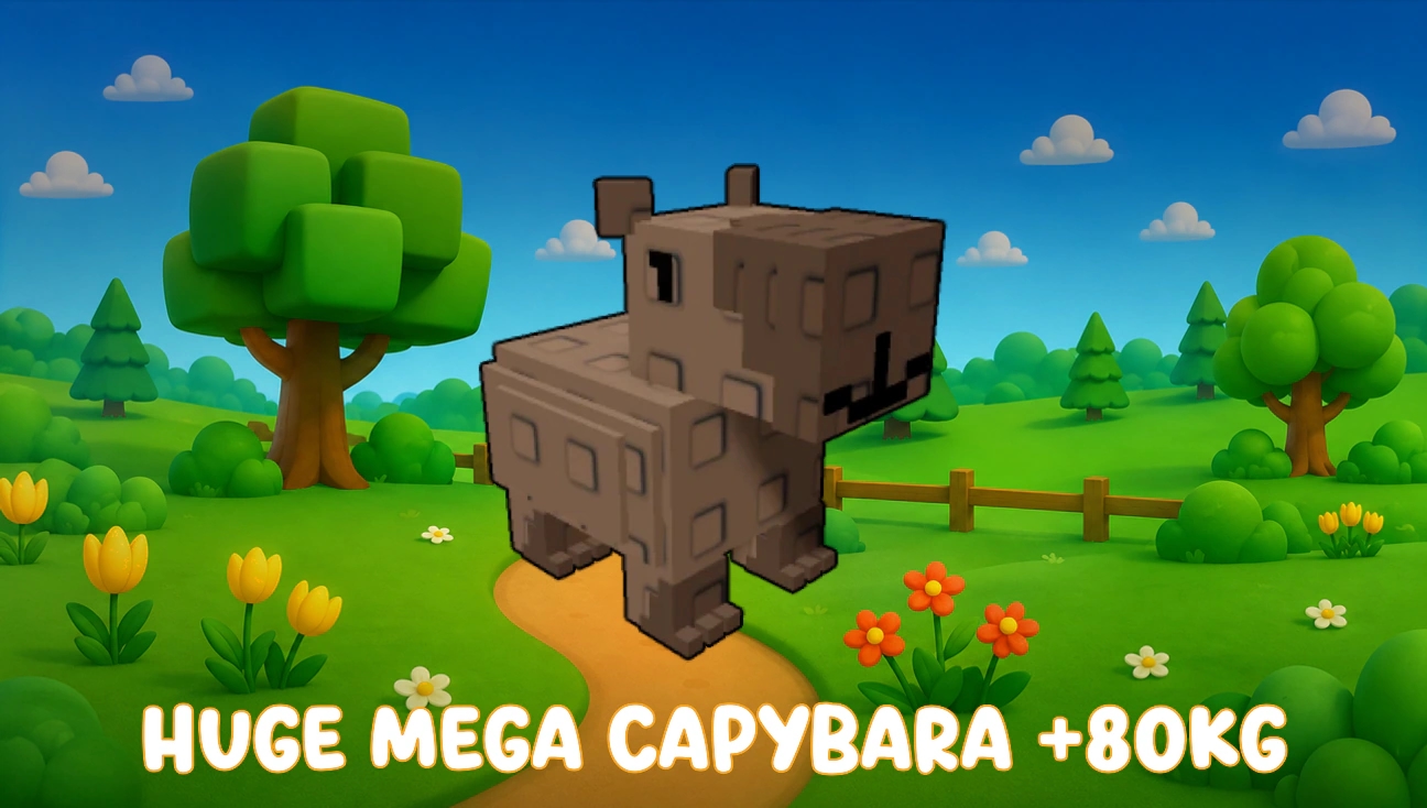 Huge Mega Capybara +80Kg artwork