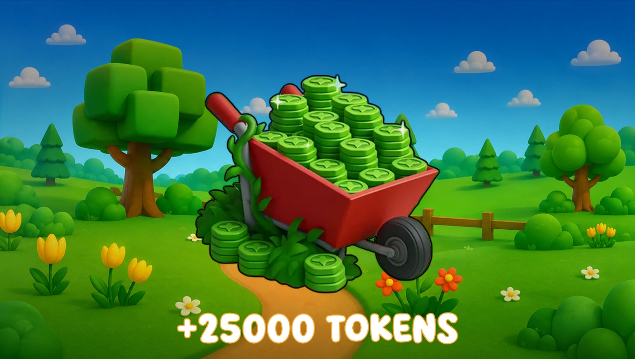 +25000 Tokens artwork