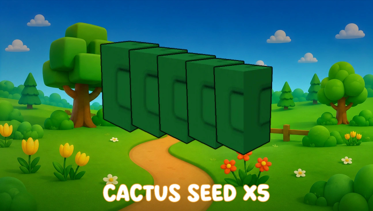 x5 Cactus Seed artwork