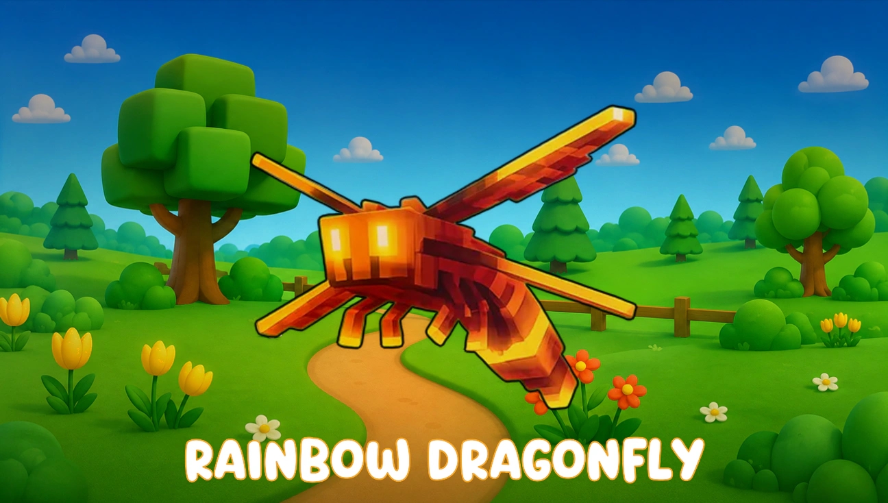 Rainbow Dragonfly artwork