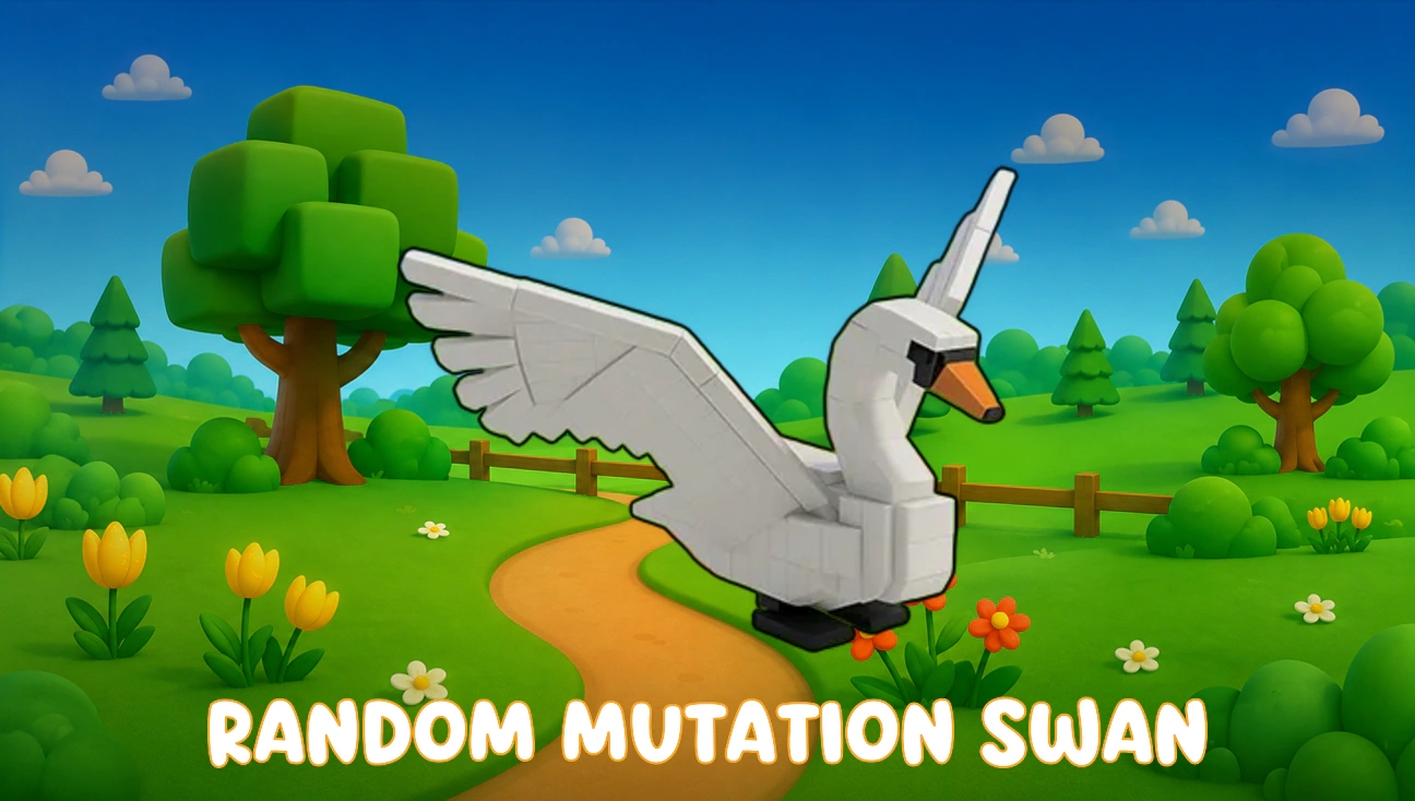Random Mutation Swan artwork