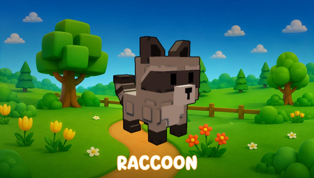 Raccoon artwork
