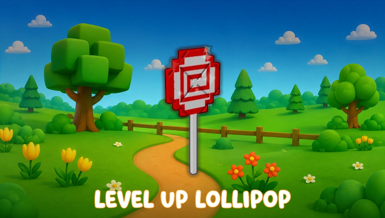 Level Up Lollipop artwork