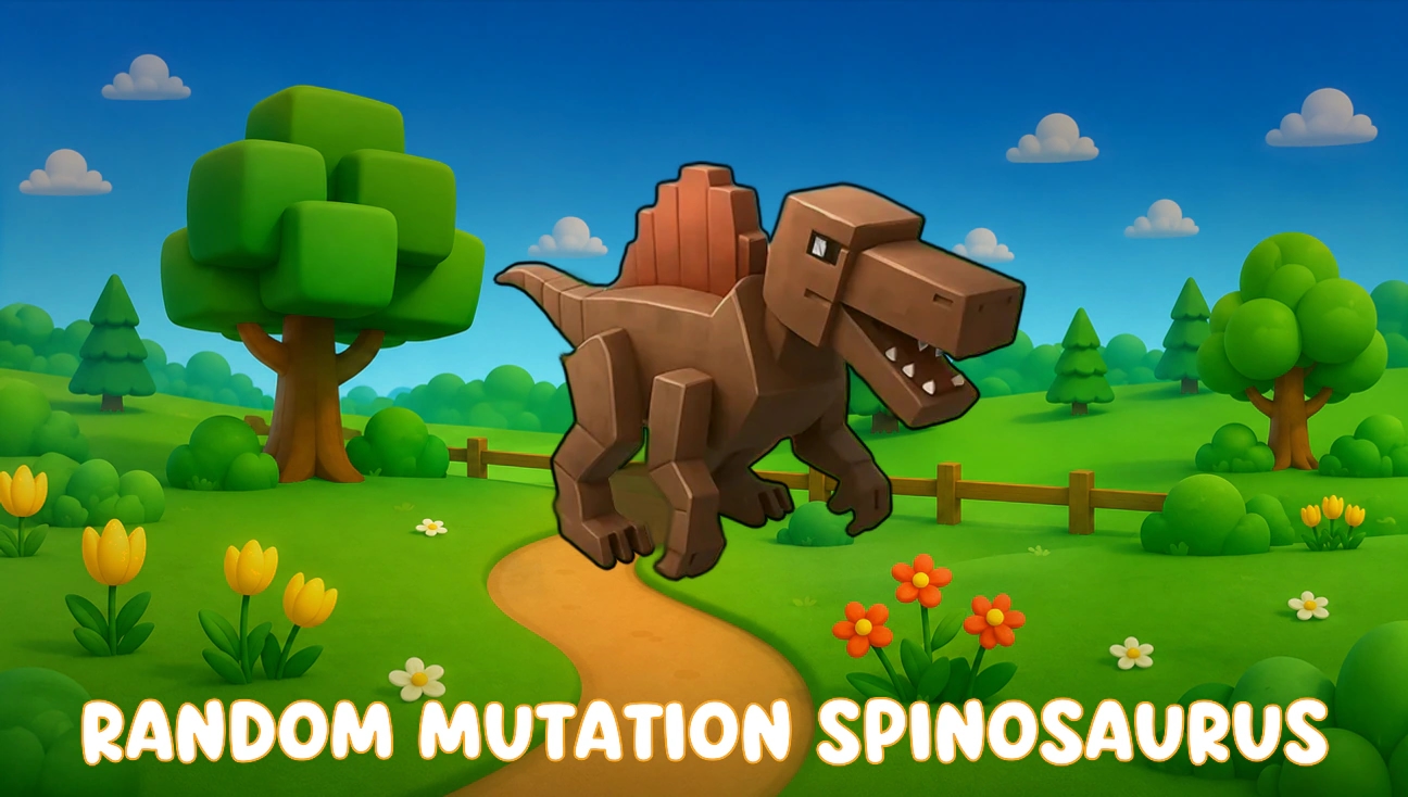 Random Mutation Spinosaurus artwork