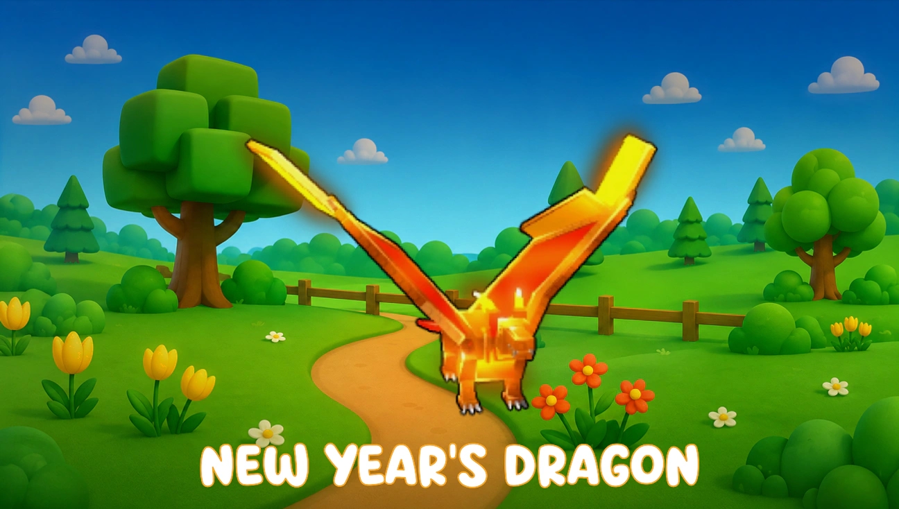 New Year's Dragon artwork