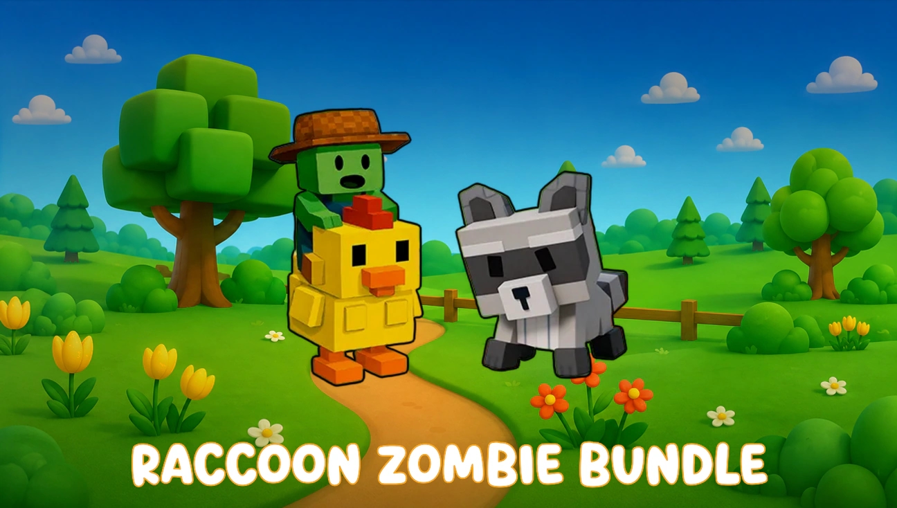 Raccoon Zombie Bundle artwork