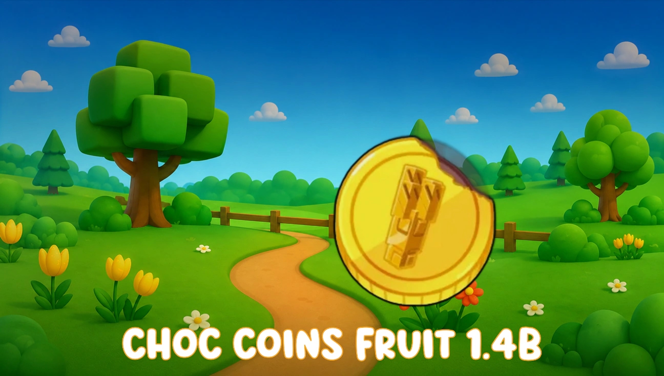 Choc Coins Fruit 1.4B artwork