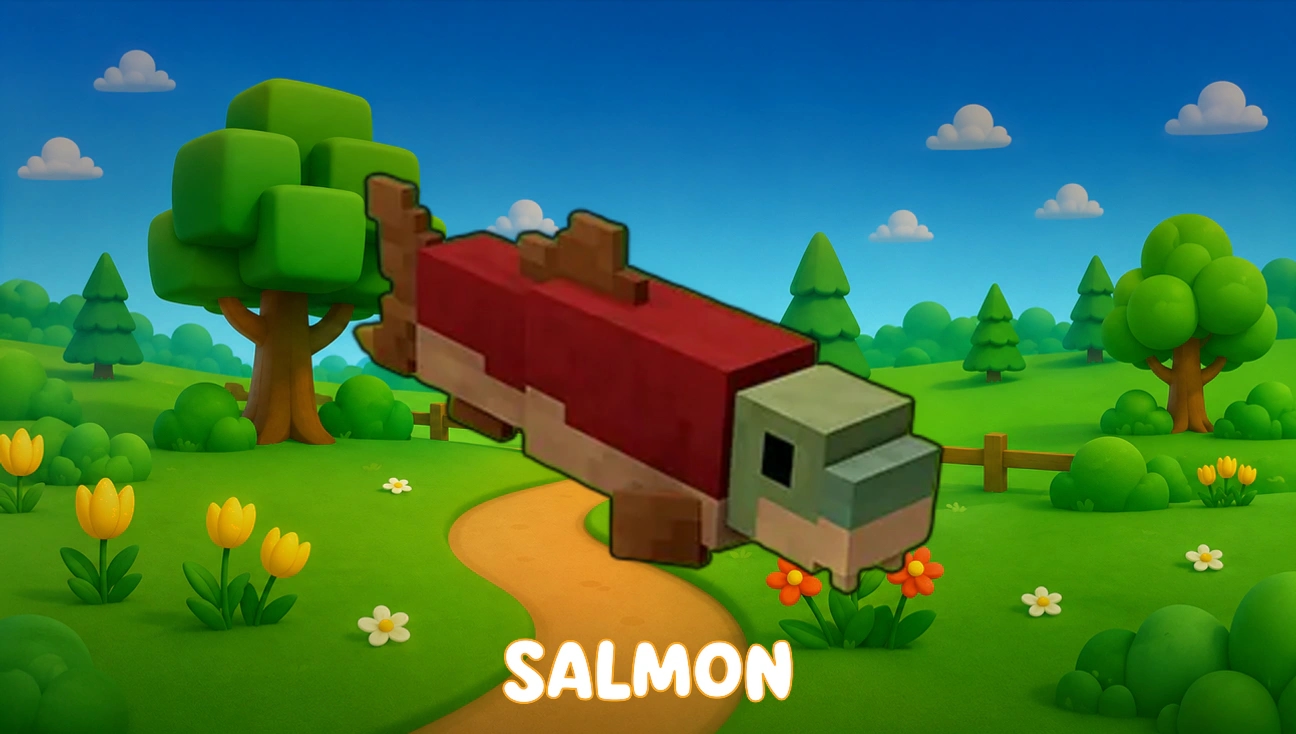 Salmon artwork