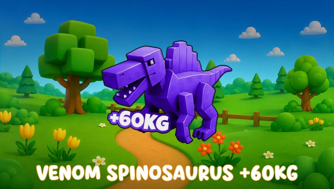 Venom Spinosaurus +60KG artwork