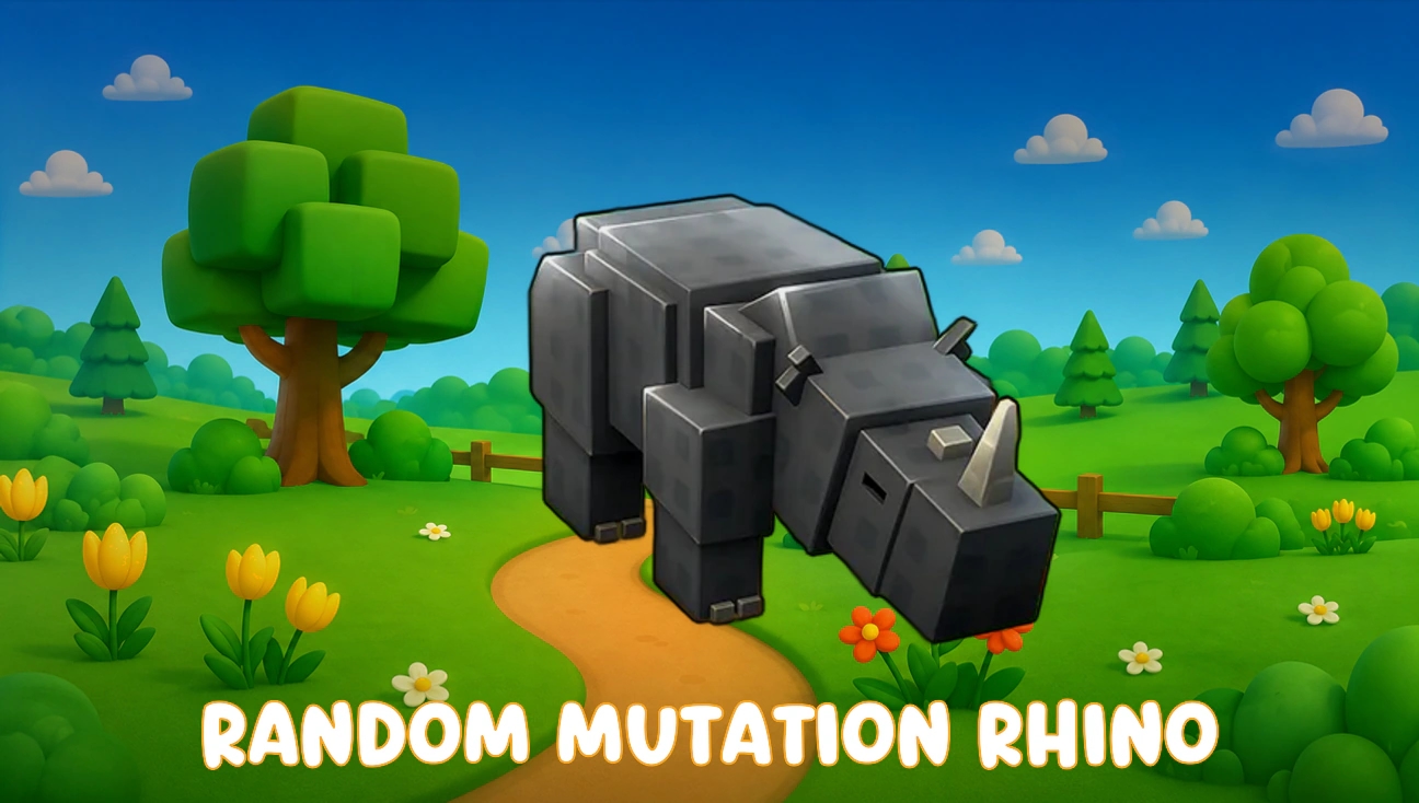 Random Mutation Rhino artwork