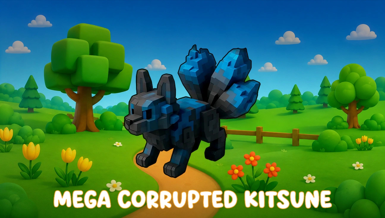 Mega Corrupted Kitsune artwork
