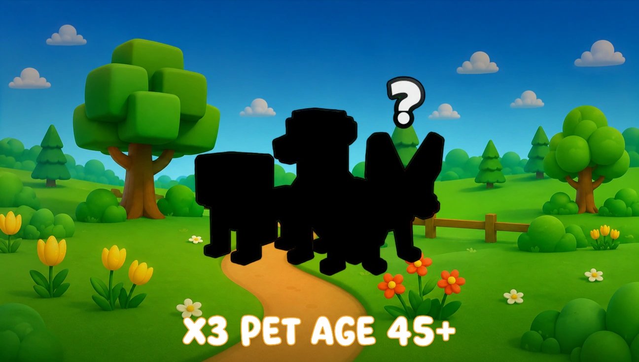 x3 Pet Age 45+ artwork