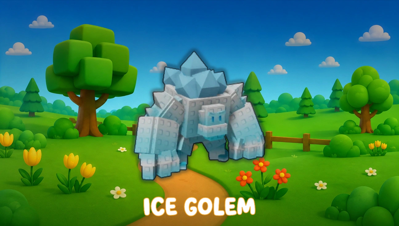 Ice Golem artwork