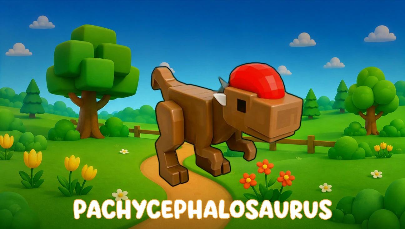 Pachycephalosaurus artwork