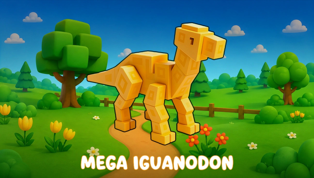 Mega Iguanodon artwork