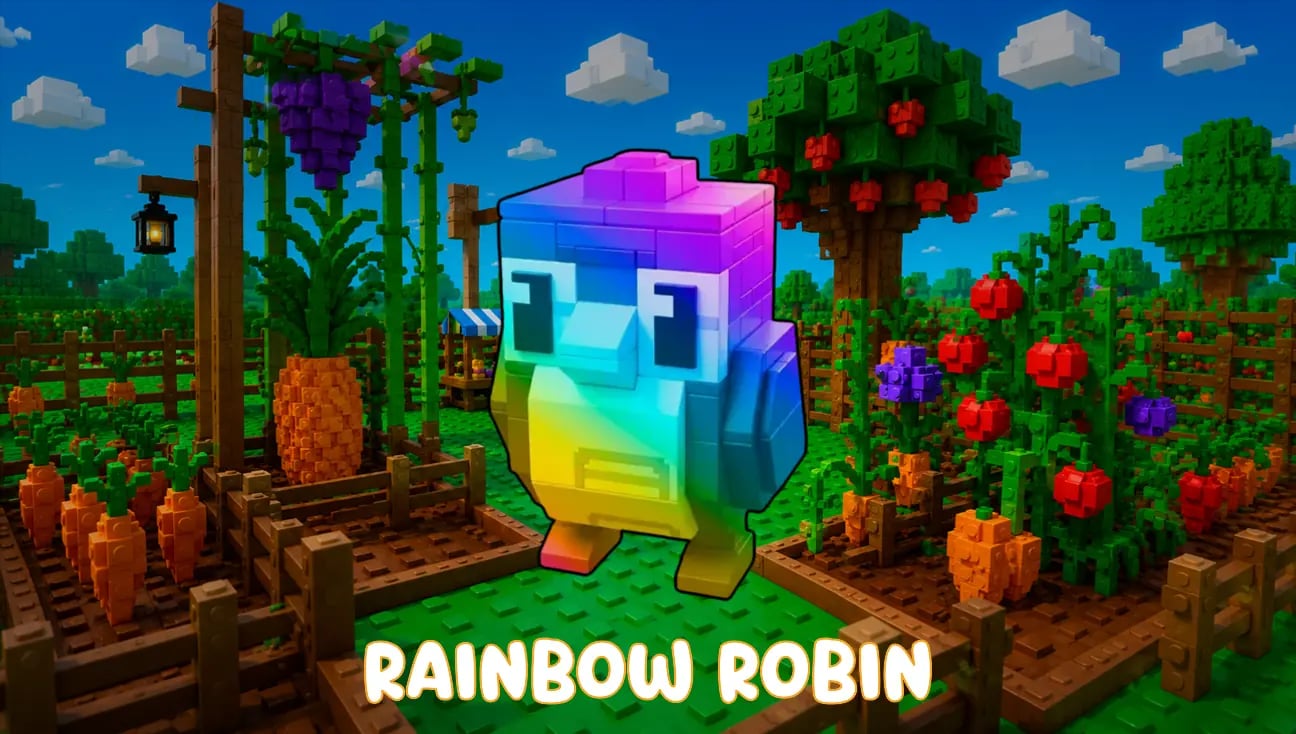 Rainbow Robin artwork