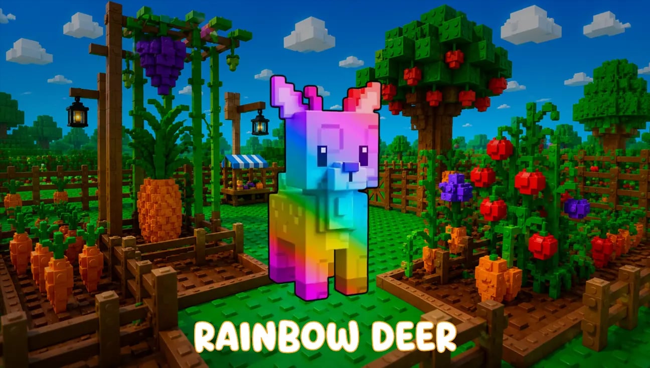 Rainbow Deer artwork