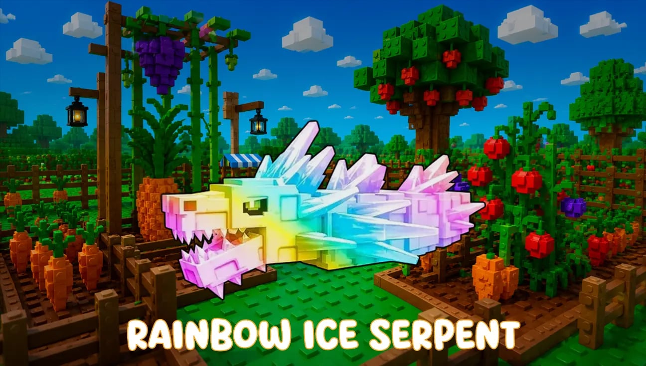 Rainbow Ice Serpent artwork