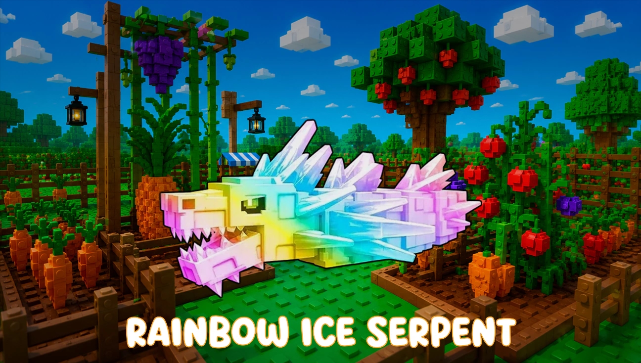 Rainbow Ice Serpent artwork