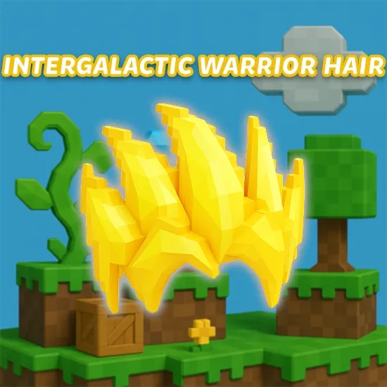 Intergalactic Warrior Hair artwork