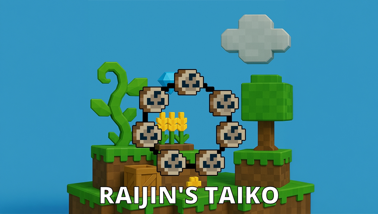 Raijin's Taiko artwork