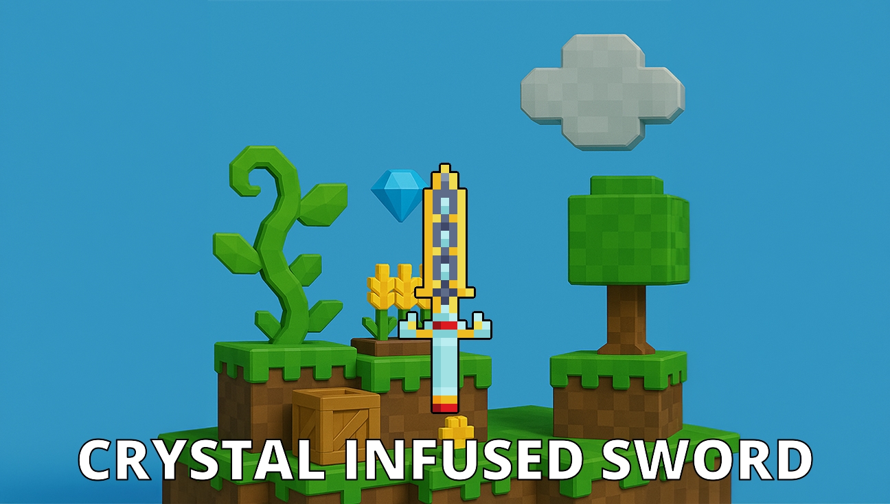 Crystal Infused Sword artwork