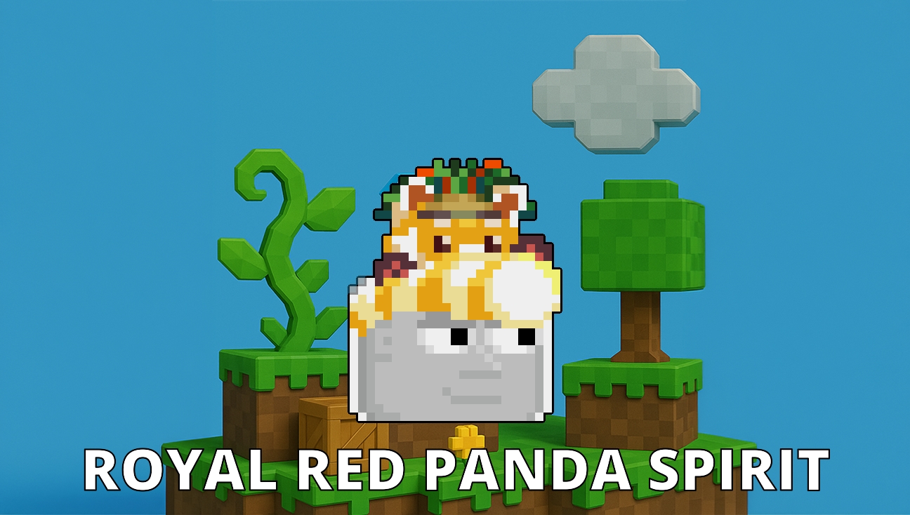Royal Red Panda Spirit artwork