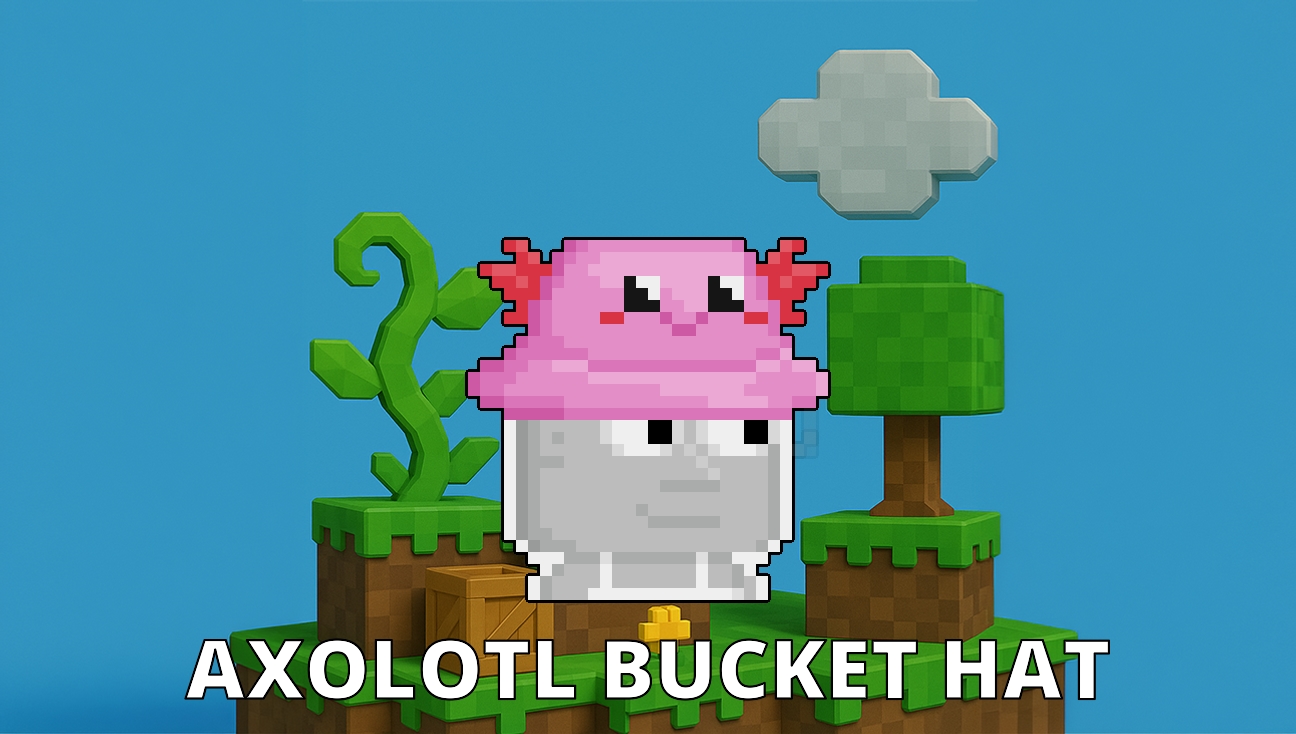 Axolotl Bucket Hat artwork