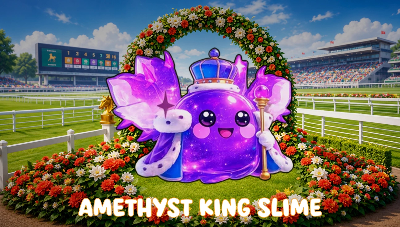 Amethyst King Slime artwork