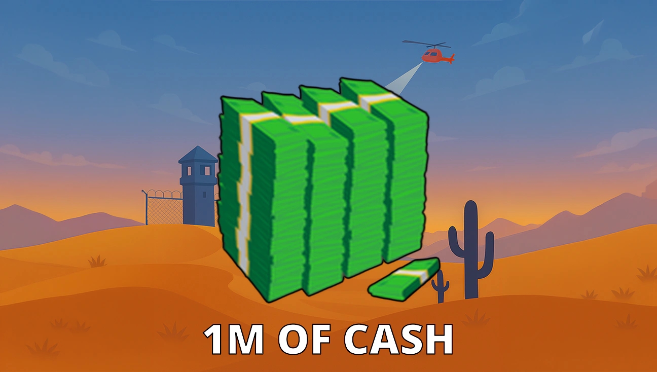 1M Of Cash artwork