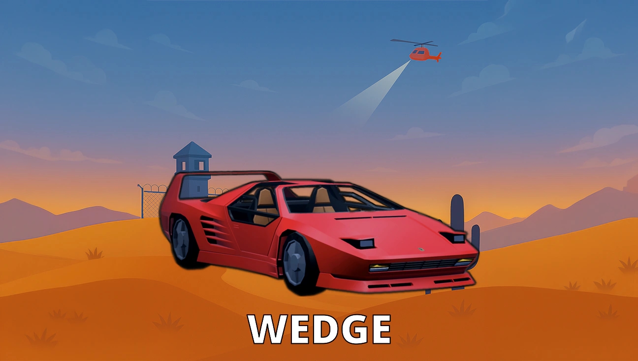 Wedge artwork