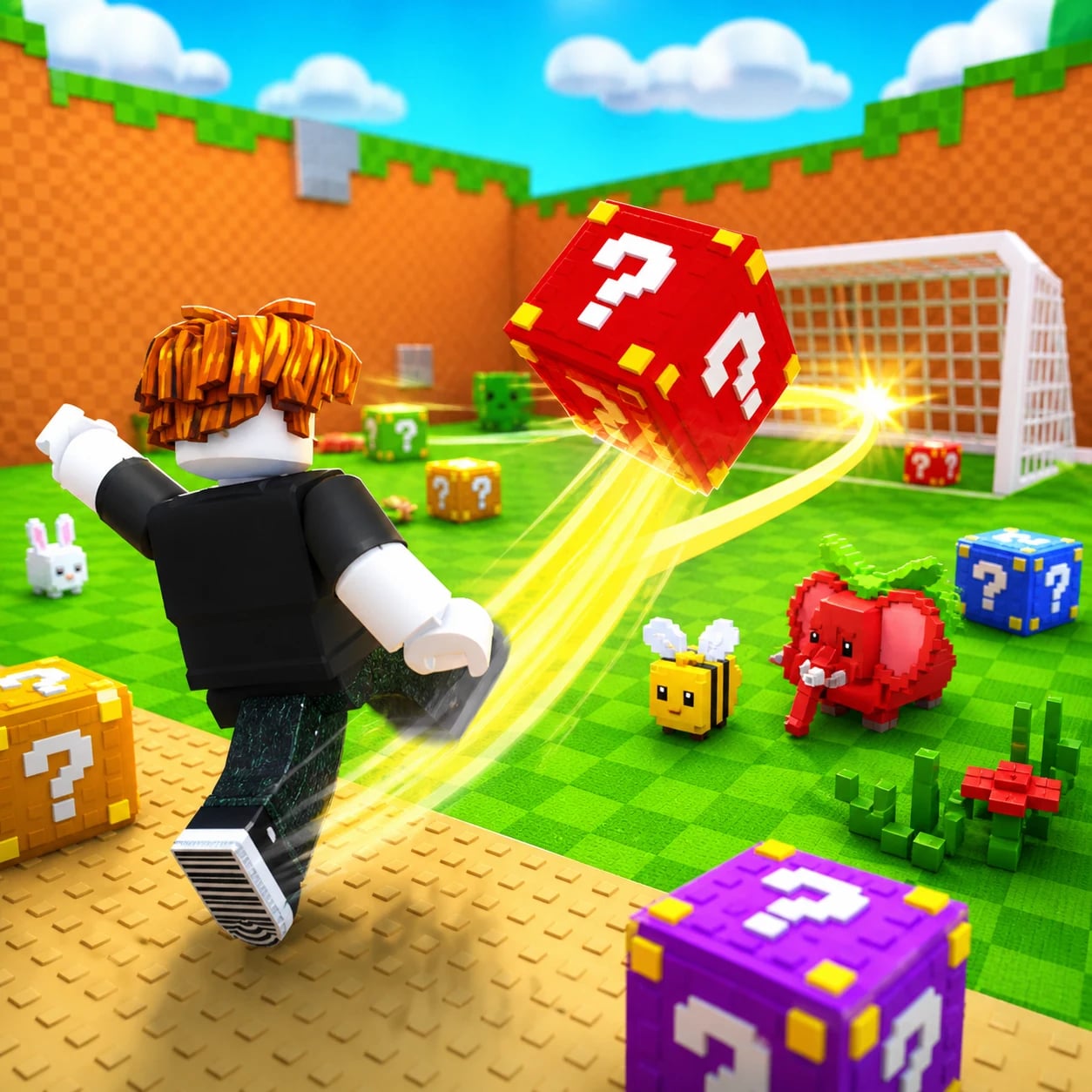 Kick a Lucky Block