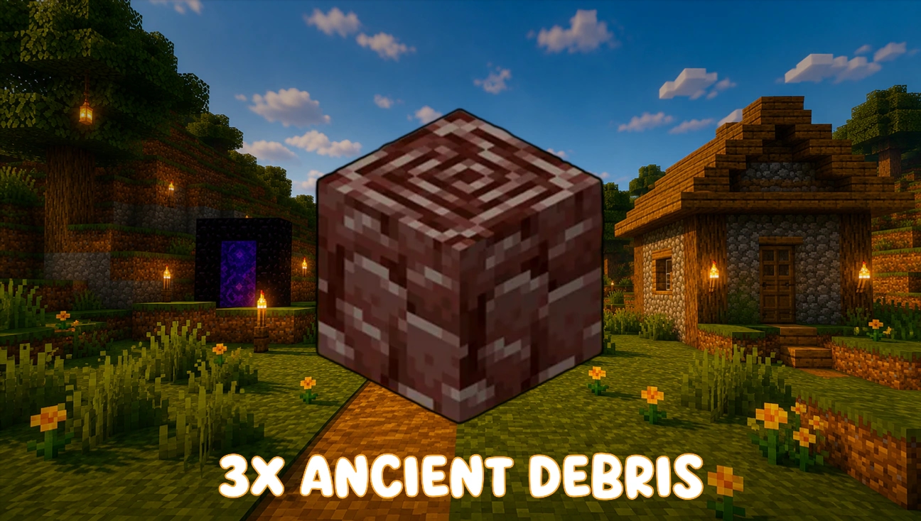 3x Ancient Debris artwork