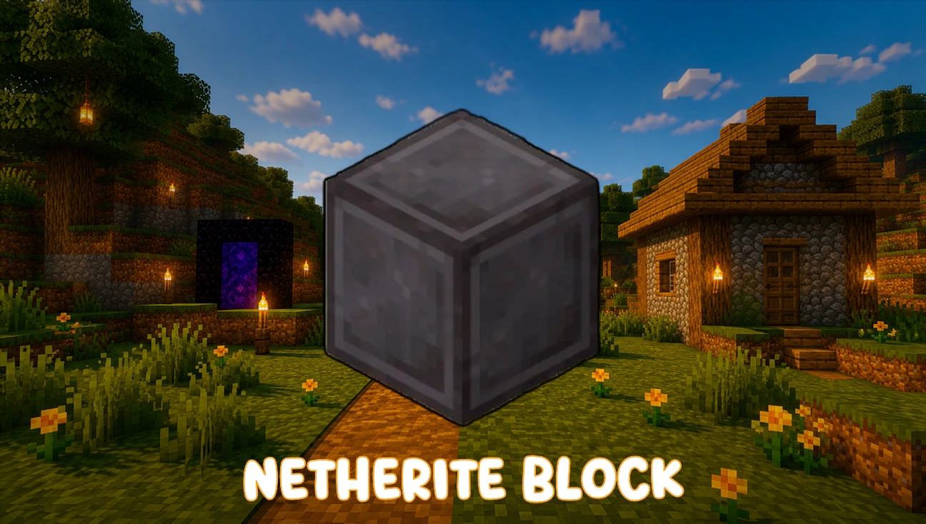 Netherite Block artwork