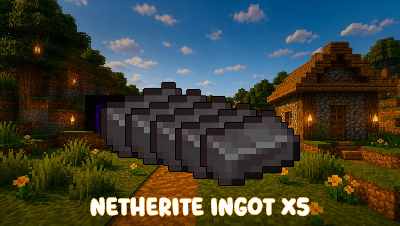 5x Netherite Ingot artwork